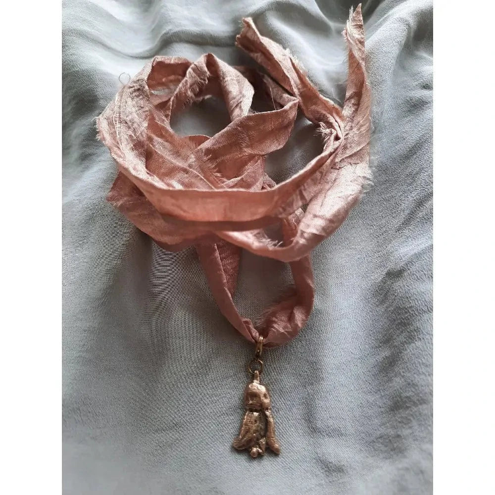 Emma Cunningham | Bronze Flower Charm