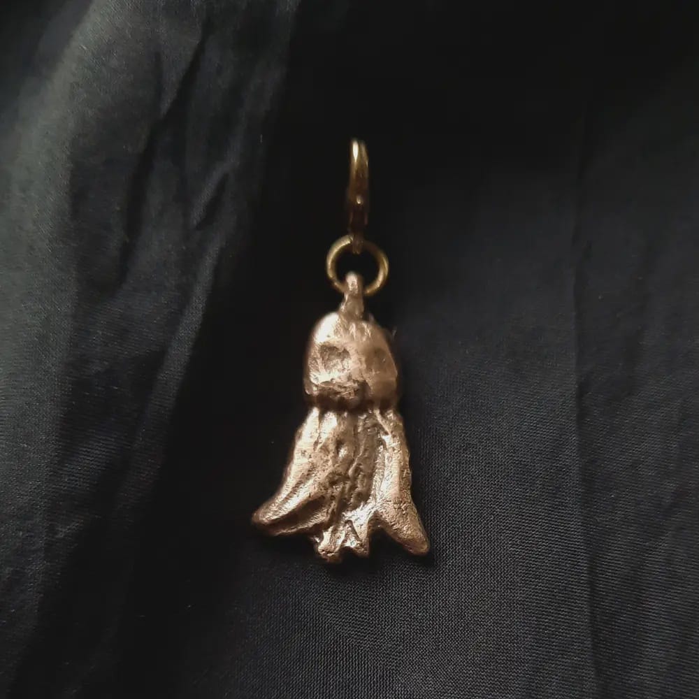 Emma Cunningham | Bronze Flower Charm