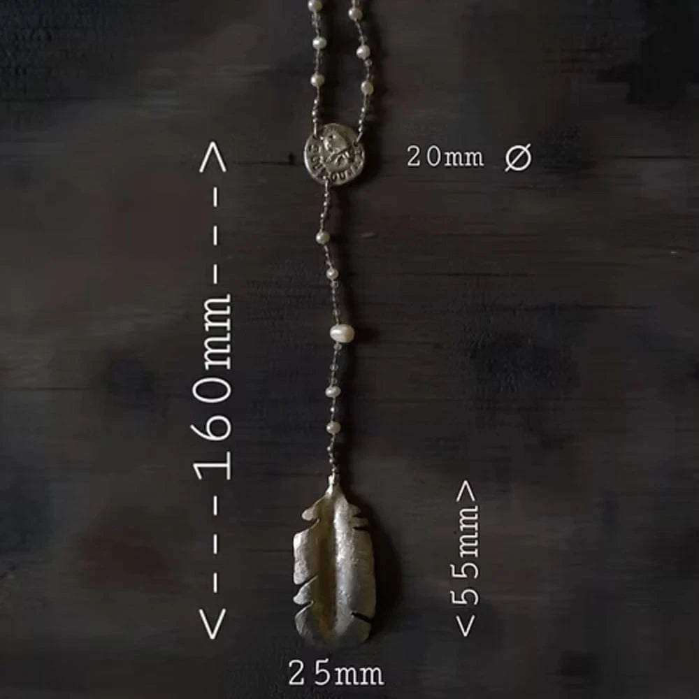 Emma Cunningham | Toutouwai Song Necklace (North Island Robin)