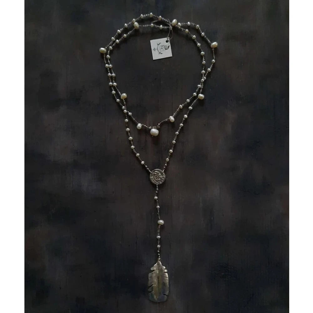 Emma Cunningham | Toutouwai Song Necklace (North Island Robin)