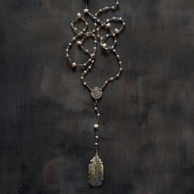 Emma Cunningham | Toutouwai Song Necklace (North Island Robin)