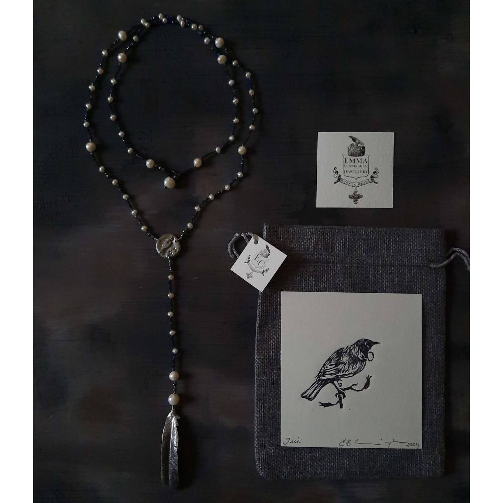 Emma Cunningham | Tūī Song Necklace