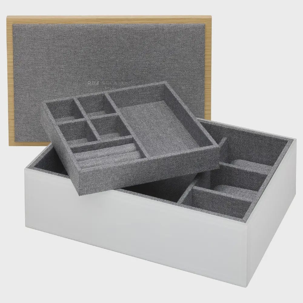 Eva Jewellery Box | Large | Grey