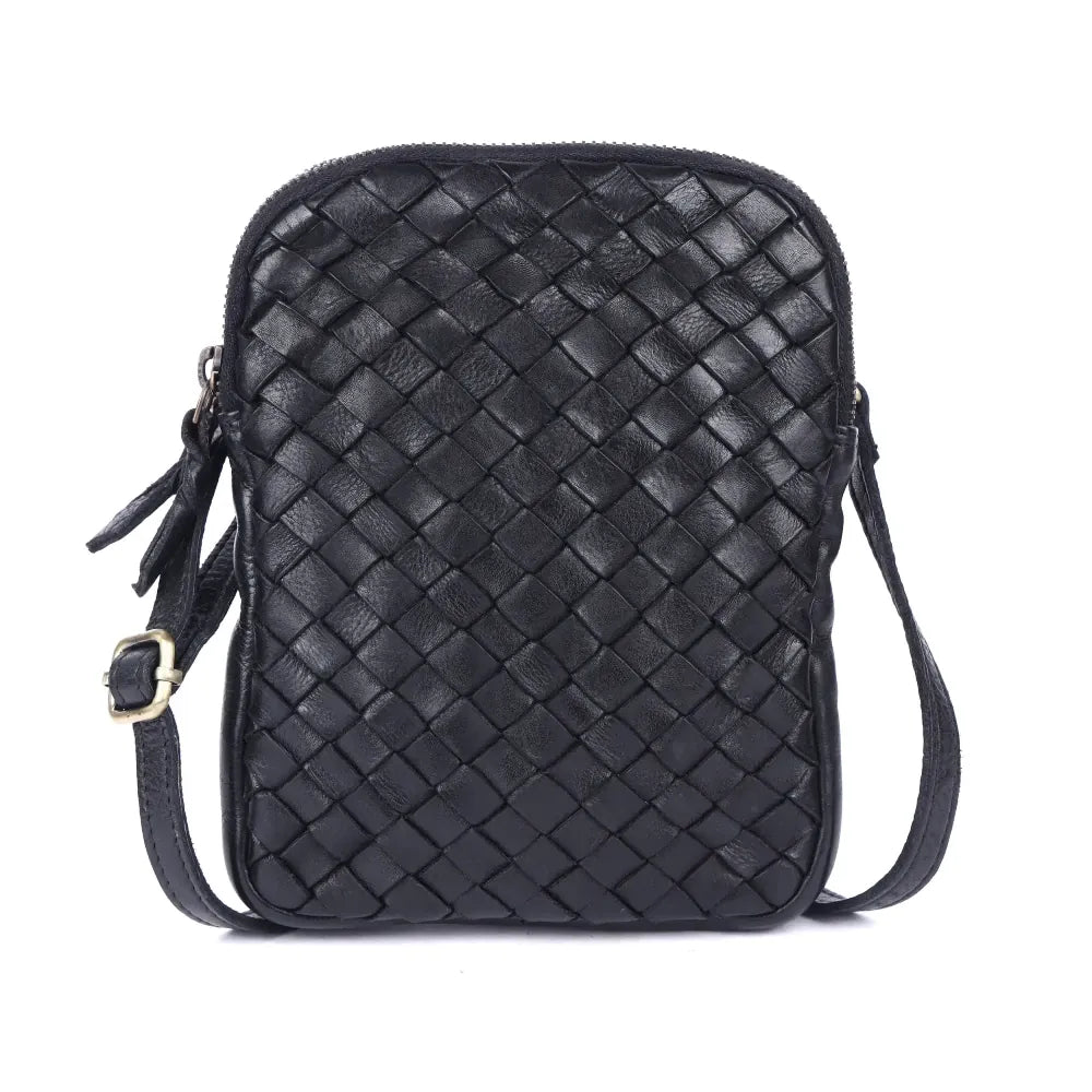 Florence Woven Phone Bag