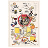French Cheese Winkler Cotton Tea Towel