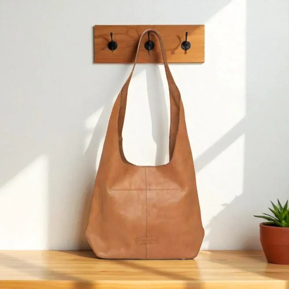 Giselle Leather Bag | Camel