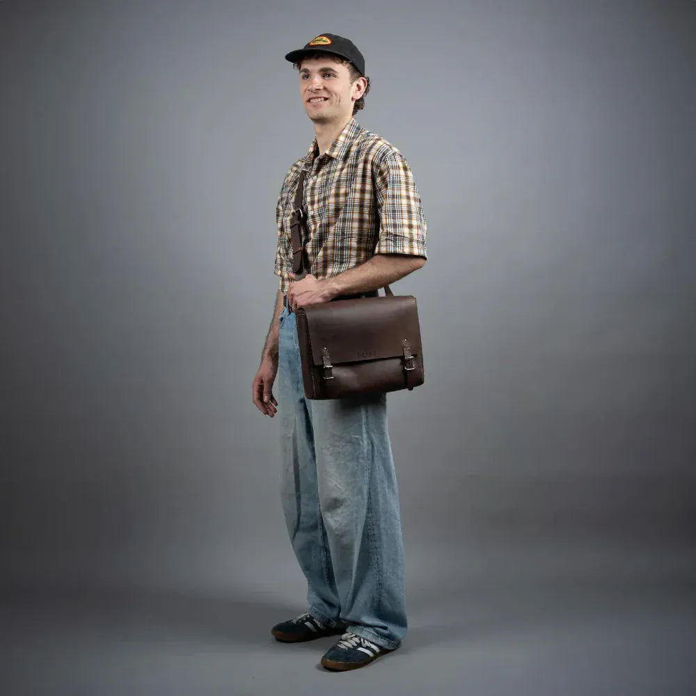 Goodstead Satchel | Vintage Brown