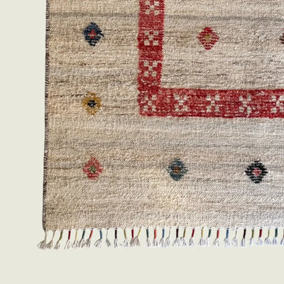 Hand Knotted Afghan Barjasta Kilim 24 | 294 x 200cm