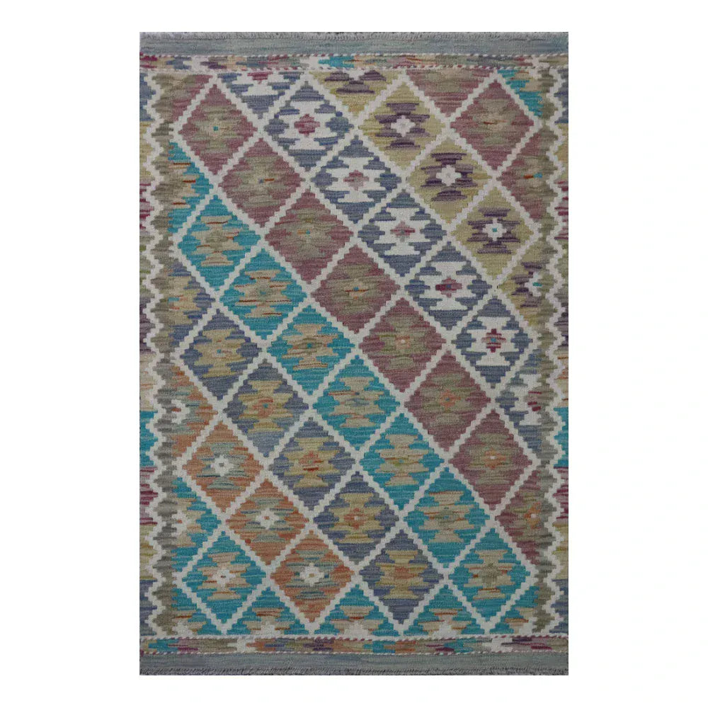 Hand Knotted Afghan Chobi Kilim | 150 x 100cm