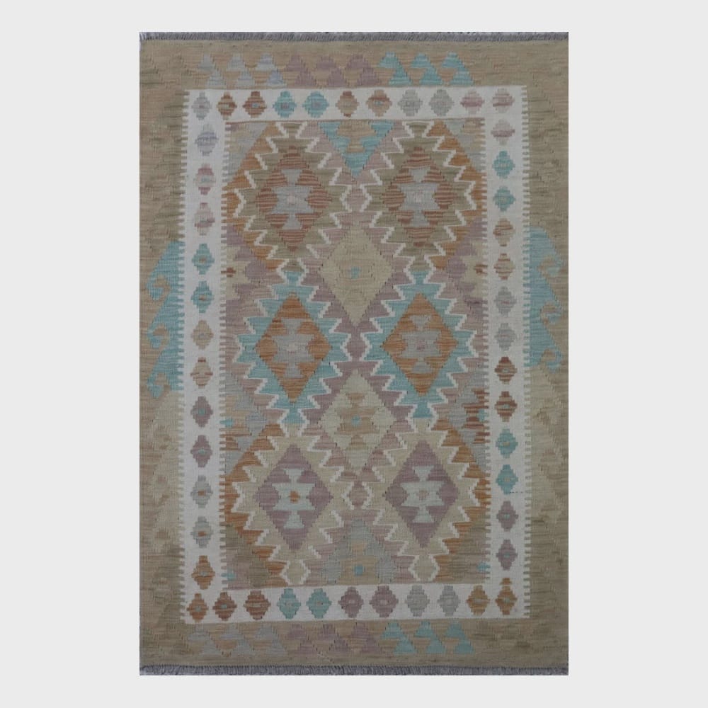 Hand Knotted Afghan Chobi Kilim | 150 x 100cm