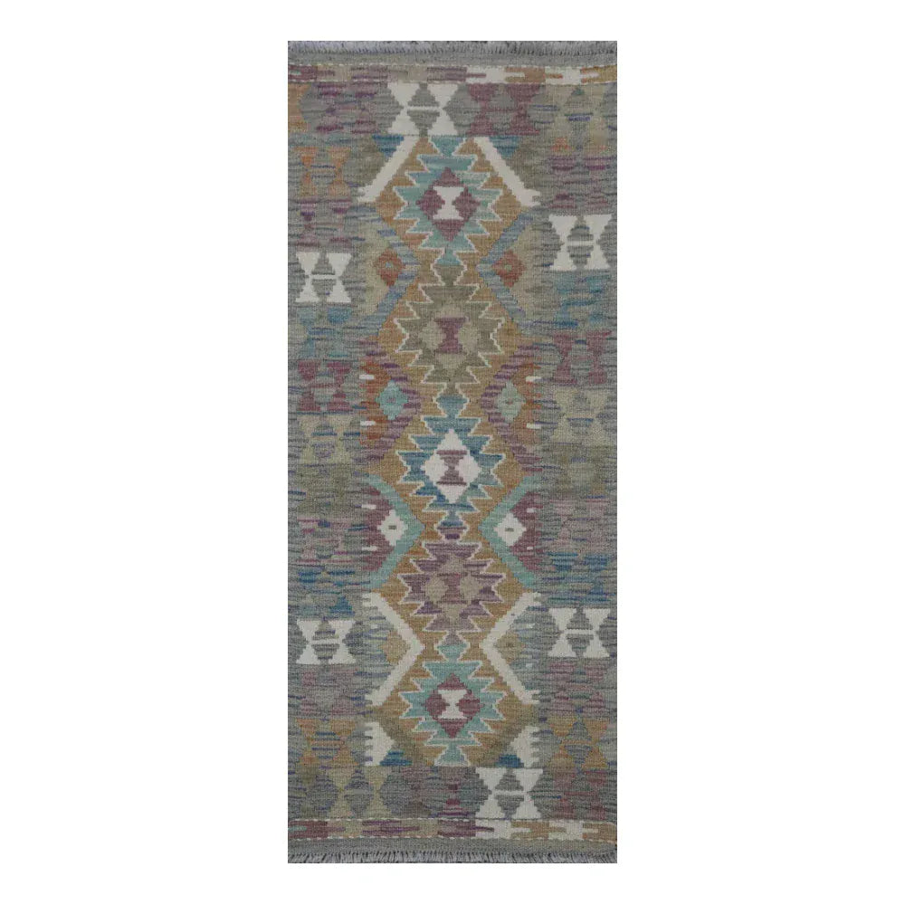 Hand Knotted Afghan Chobi Kilim | 150 x 60cm