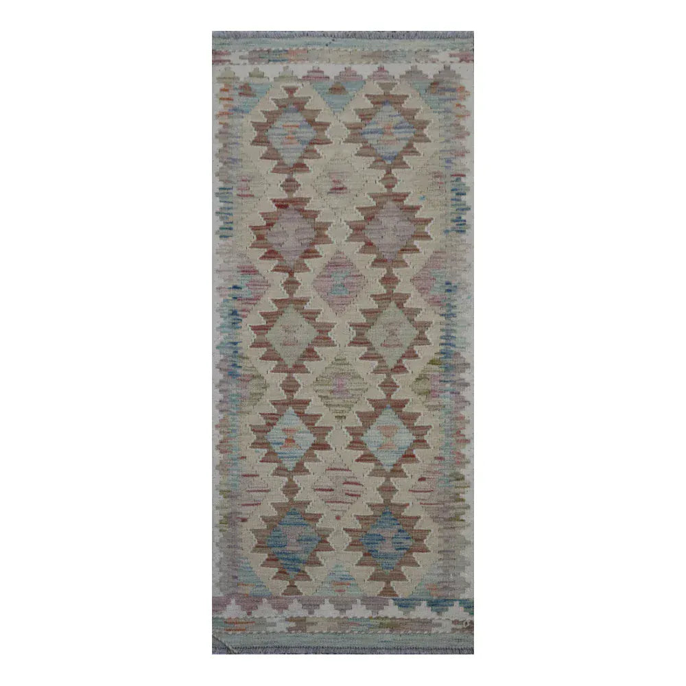 Hand Knotted Afghan Chobi Kilim | 150 x 60cm