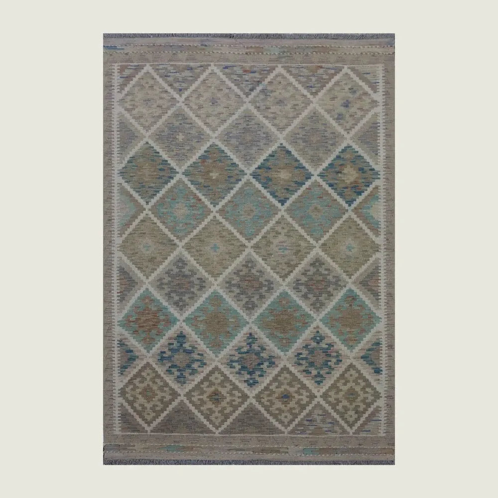 Hand Knotted Afghan Chobi Kilim | Dalia | 180 x 120cm