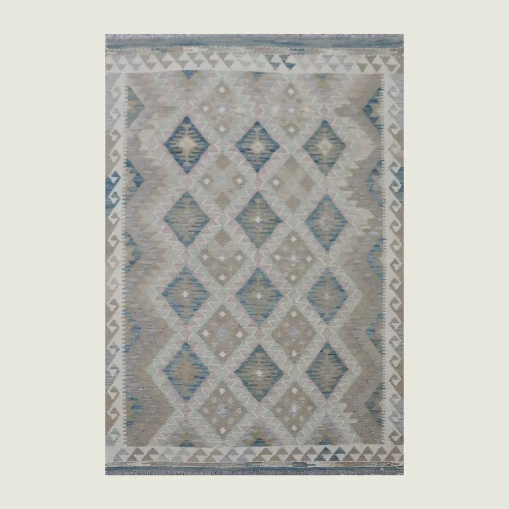 Hand Knotted Afghan Chobi Kilim | Farah | 180 x 120cm