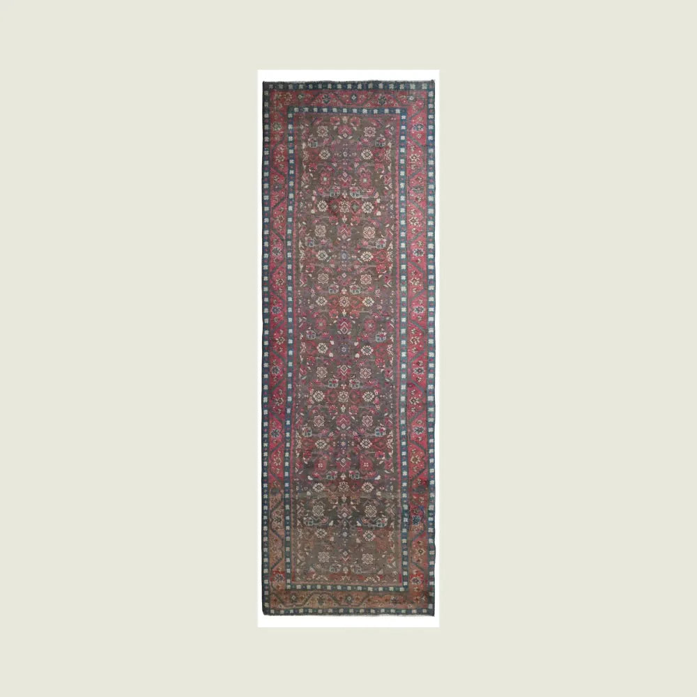 Hand Knotted Vintage Persian Shirazi Rug 22 | 319 x 104cm