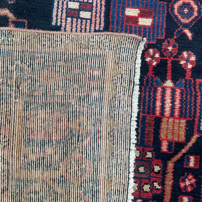 Hand Knotted Vintage Persian Shirazi Rug 496 | 303 x 152cm