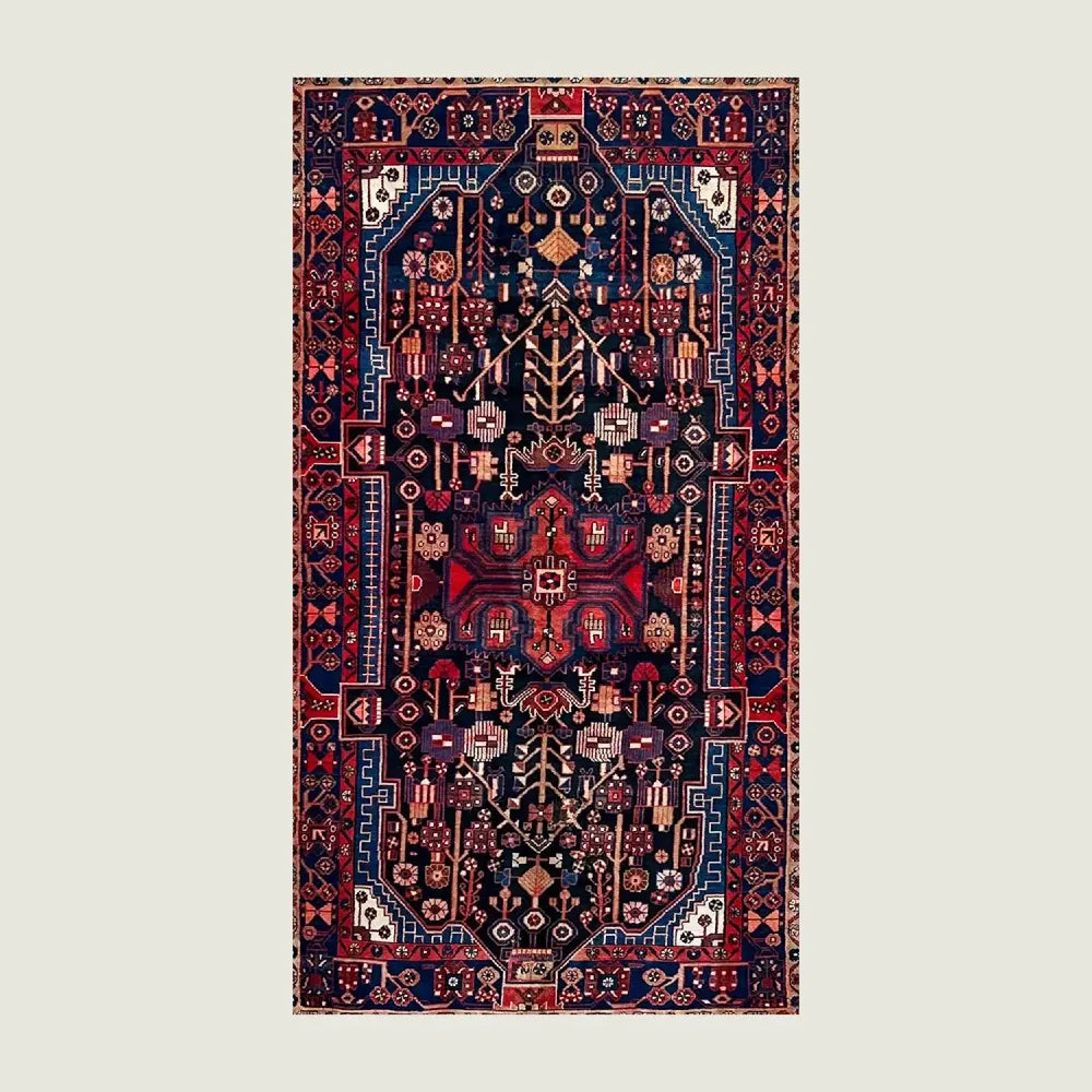 Hand Knotted Vintage Persian Shirazi Rug 496 | 303 x 152cm