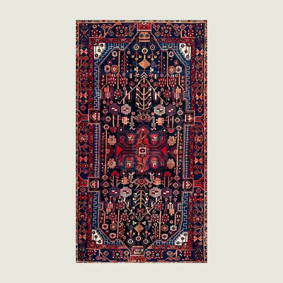Hand Knotted Vintage Persian Shirazi Rug 496 | 303 x 152cm