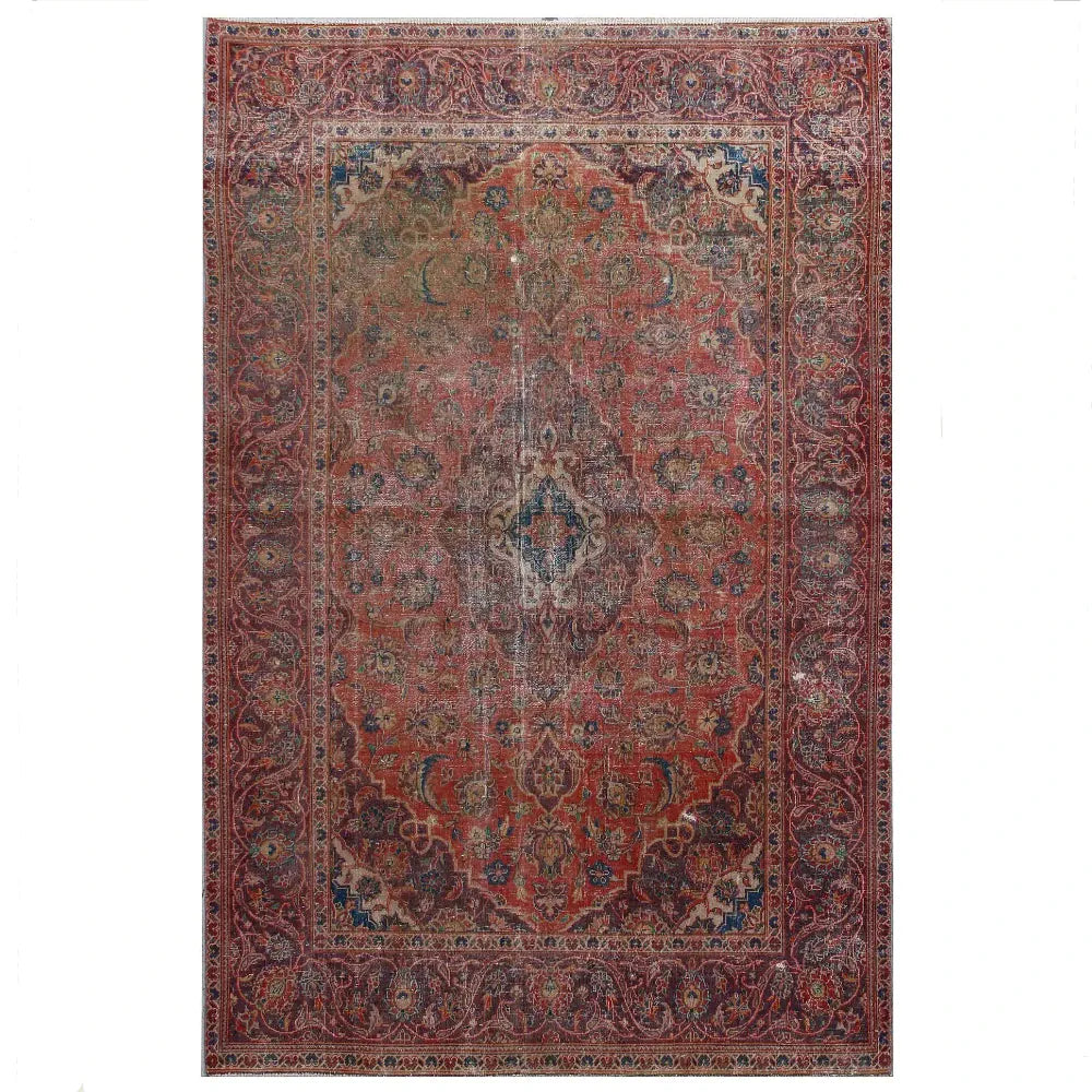 Hand Knotted Vintage Persian Shirazi Rug 632 | 220 x 132cm