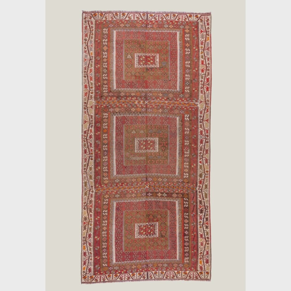Hand Knotted Vintage Turkish Anatolian Rug 112 | 343 x 162cm