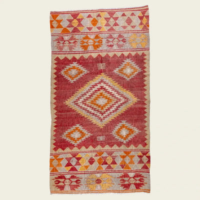 Hand Knotted Vintage Turkish Anatolian Rug 135 | 294 x 160cm