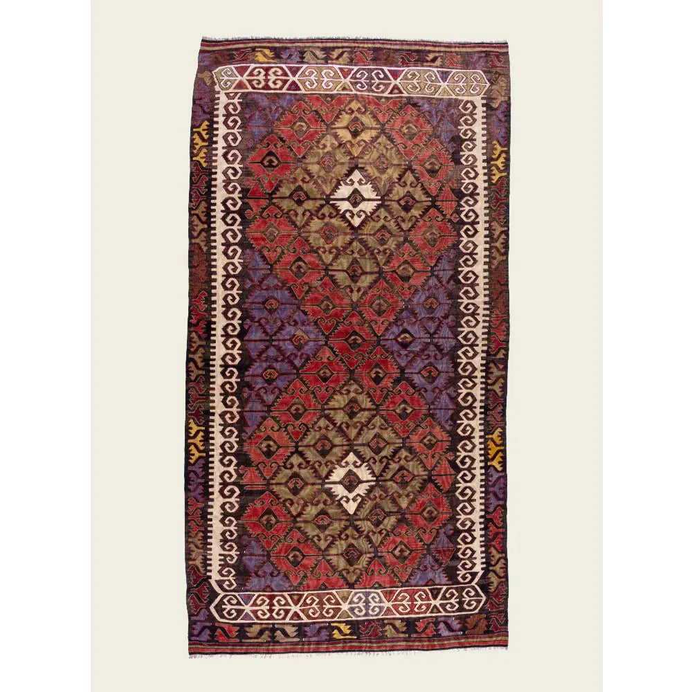 Hand Knotted Vintage Turkish Anatolian Rug 137 | 300 x 158cm