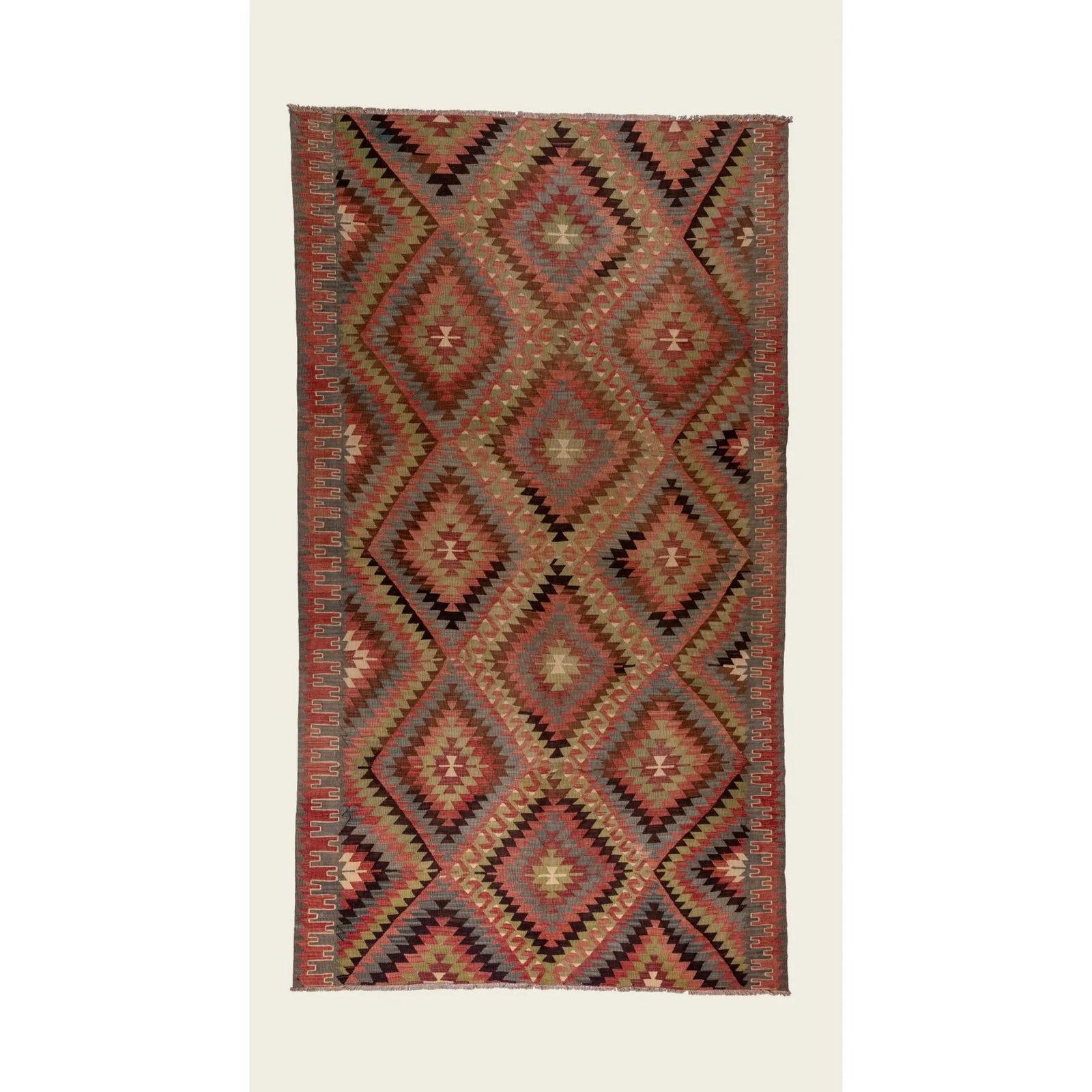 Hand Knotted Vintage Turkish Anatolian Rug 139 | 310 x 177cm