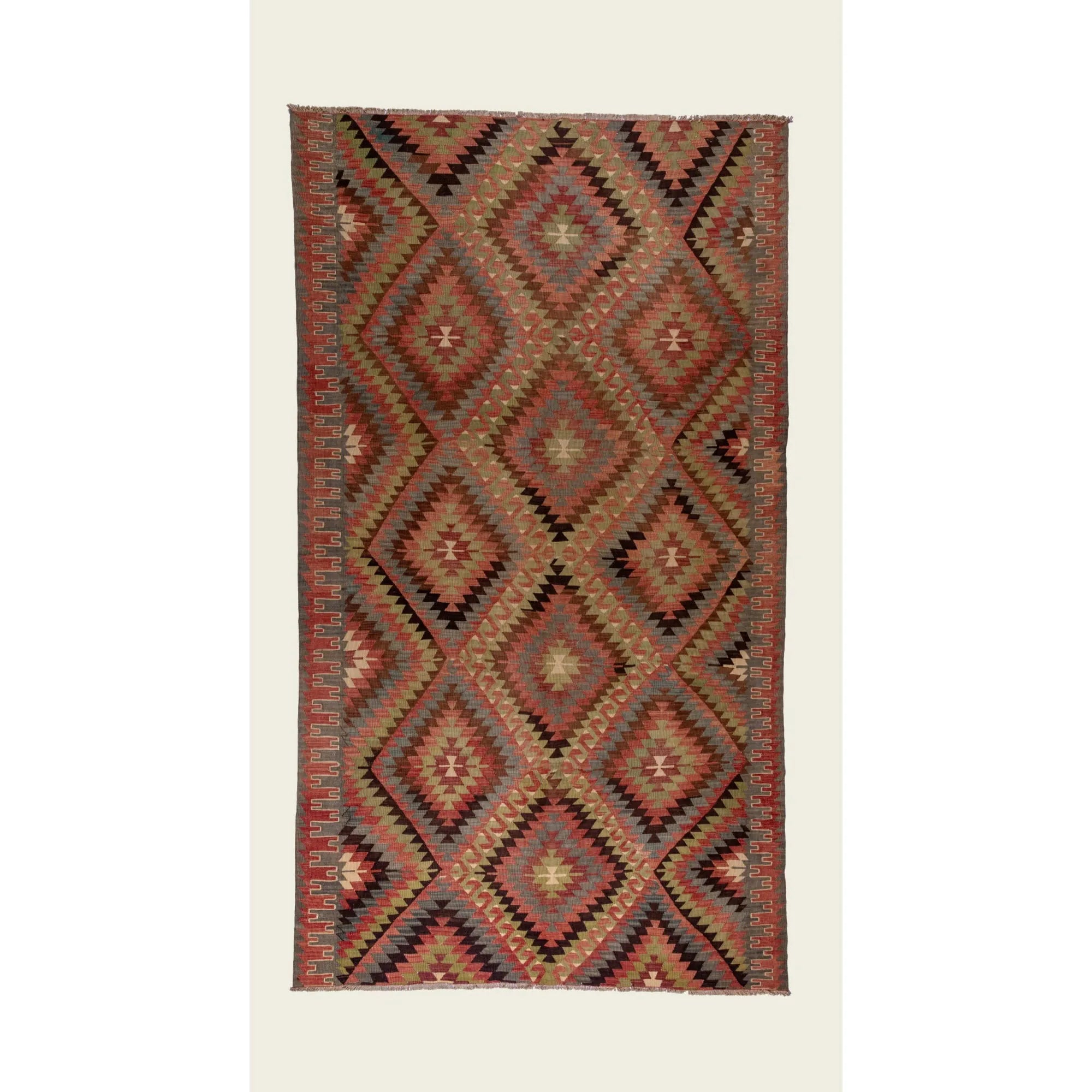 Hand Knotted Vintage Turkish Anatolian Rug 139 | 310 x 177cm