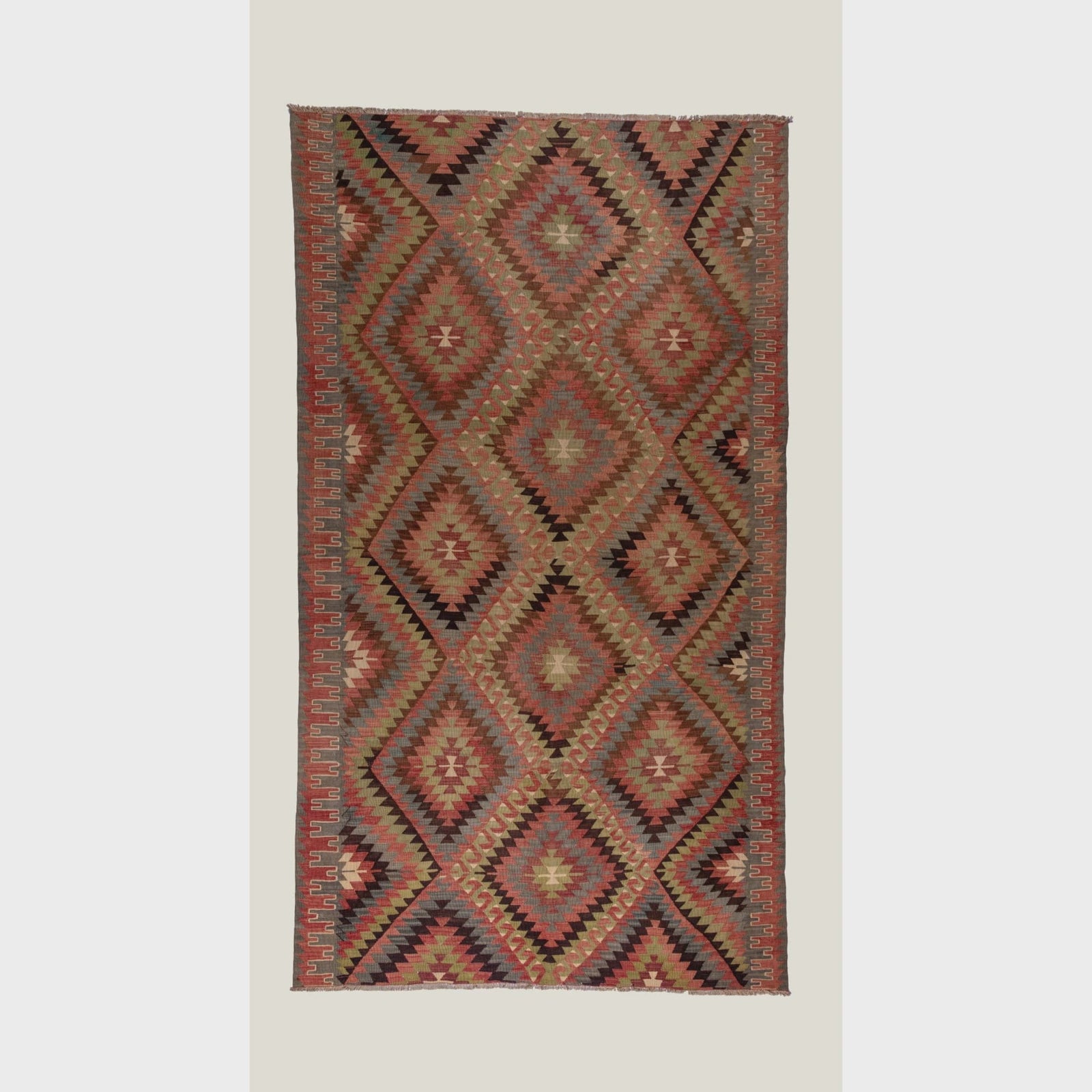 Hand Knotted Vintage Turkish Anatolian Rug 139 | 310 x 177cm