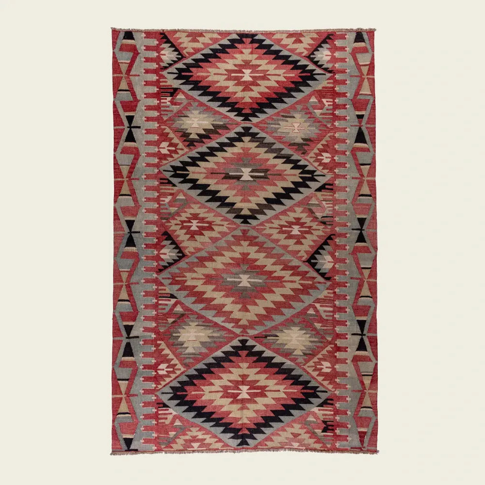 Hand Knotted Vintage Turkish Anatolian Rug 148 | 252 x 160cm