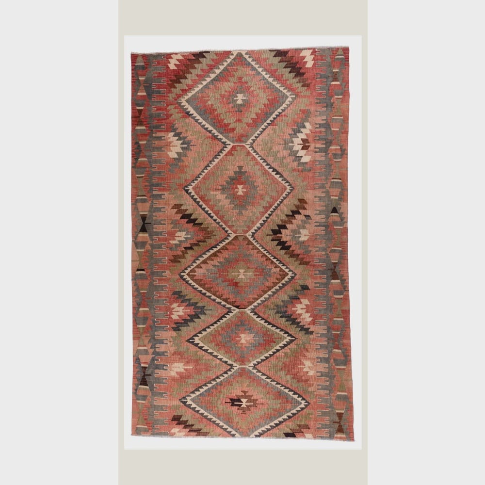 Hand Knotted Vintage Turkish Anatolian Rug 159 | 316 x 180cm