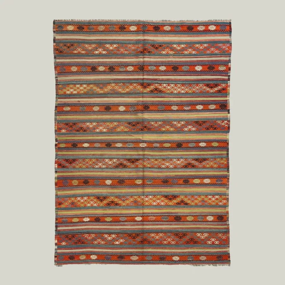 Hand Knotted Vintage Turkish Anatolian Rug | 288 x 182 cm