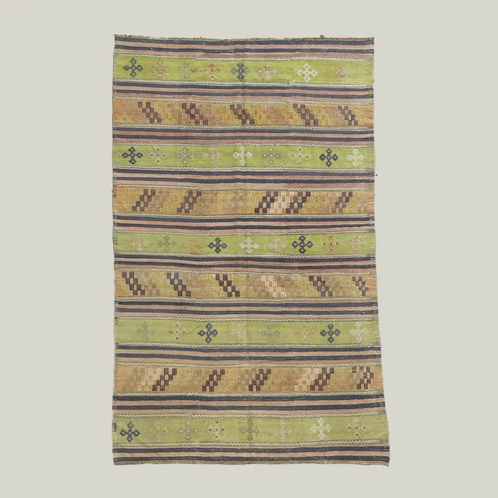 Hand Knotted Vintage Turkish Anatolian Rug | 300 x 163cm