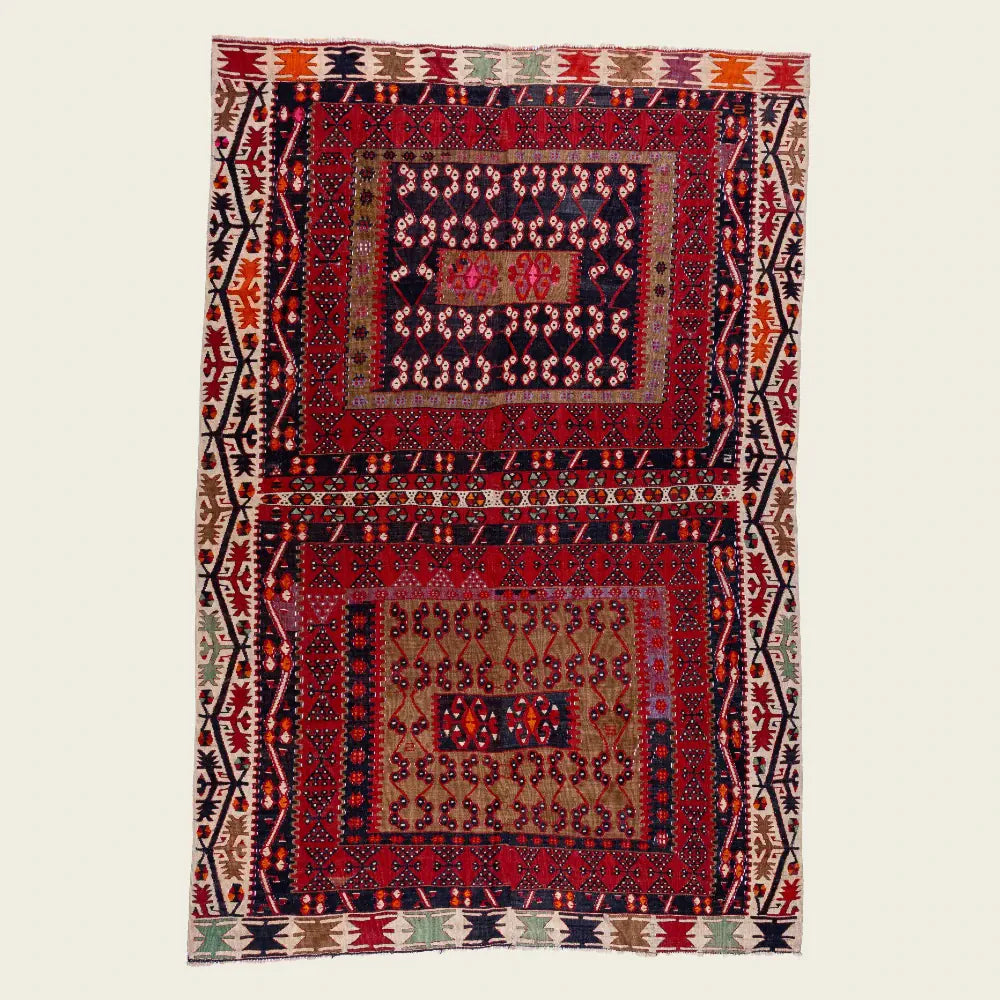 Hand Knotted Vintage Turkish Kayseri Rug 108 | 245 x 160cm