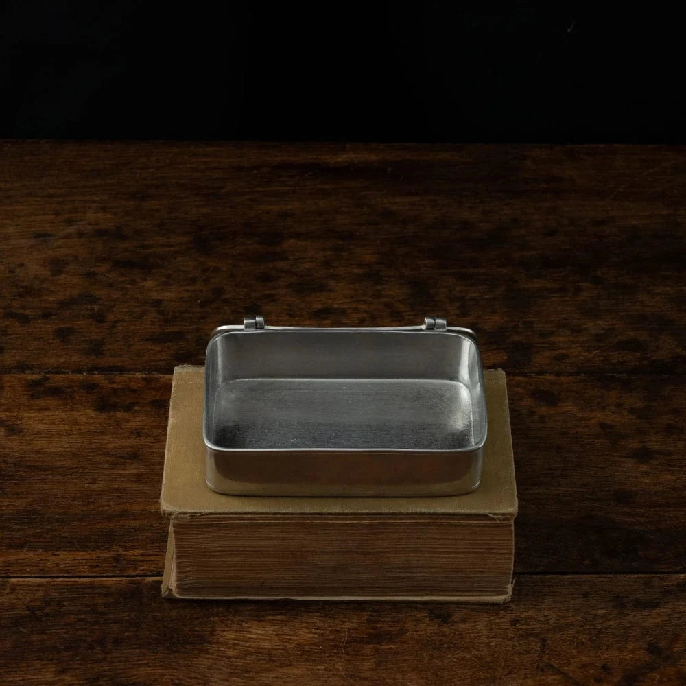 Italian Lidded Pewter Box