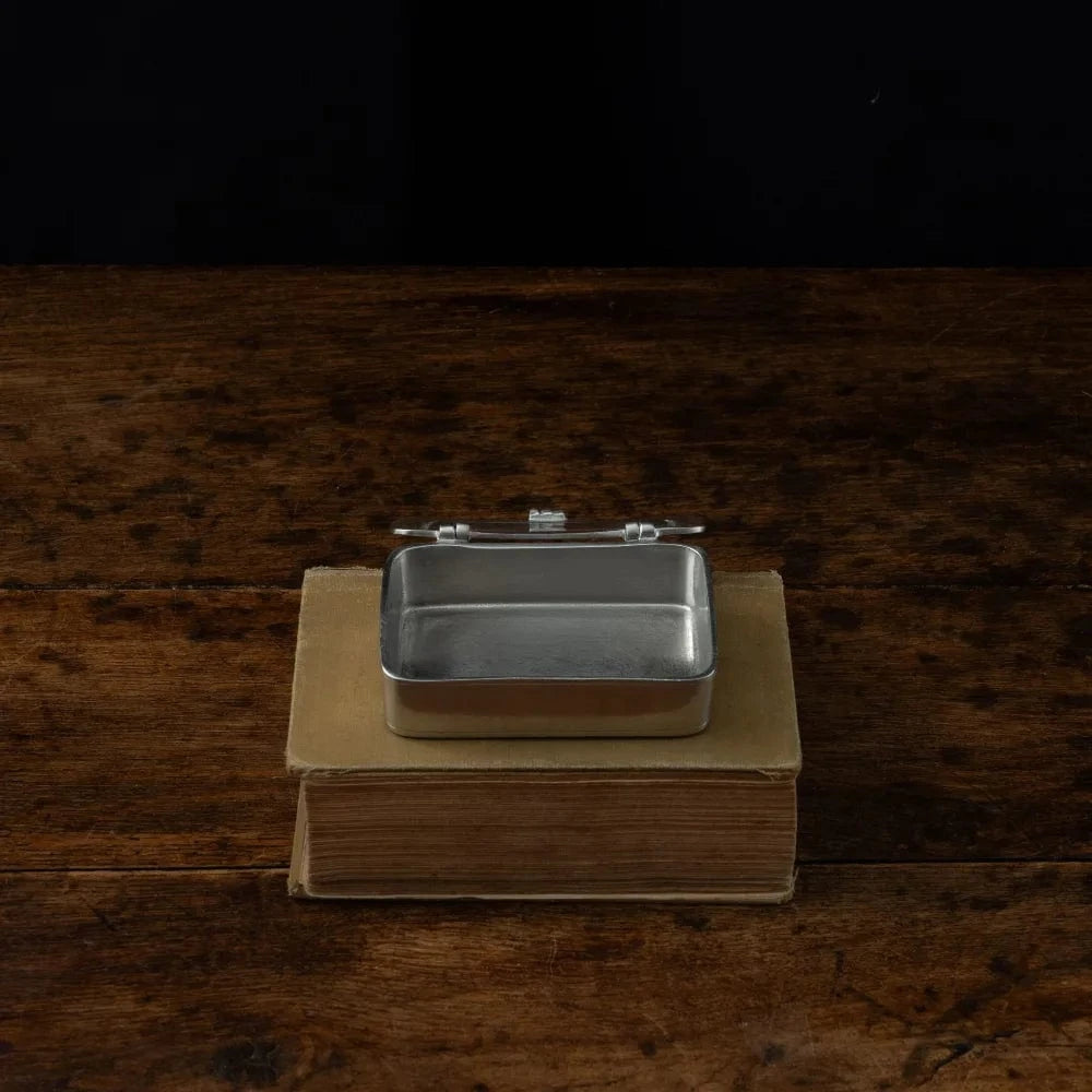 Italian Pewter Box Small