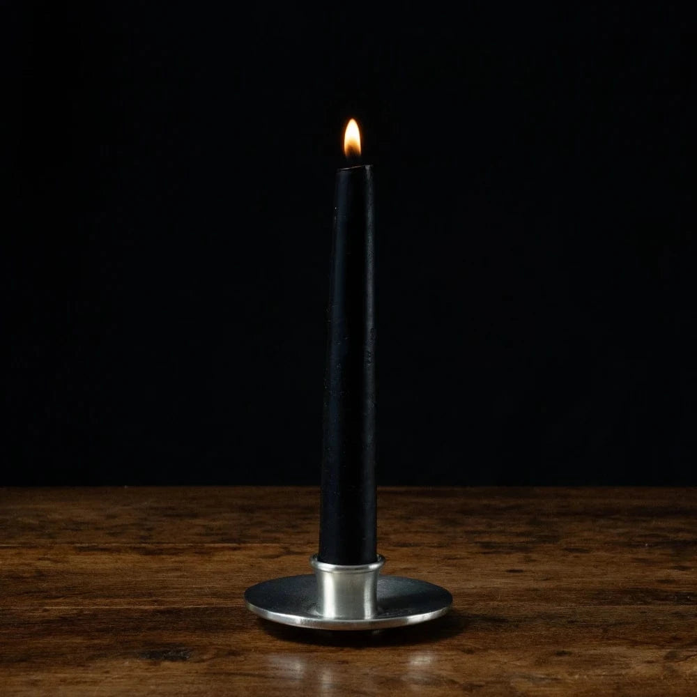 Italian Pewter Candle Holder | Mini