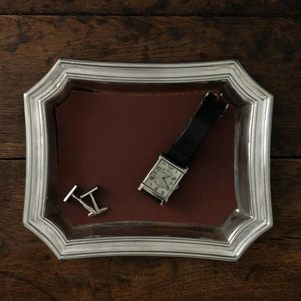 Italian Pewter Coin Tray