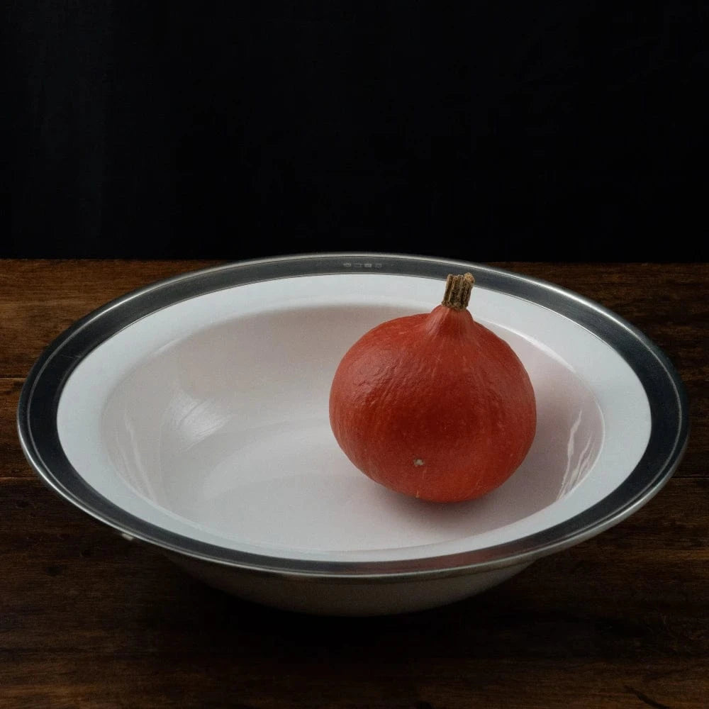 Italian Pewter Serving Bowl