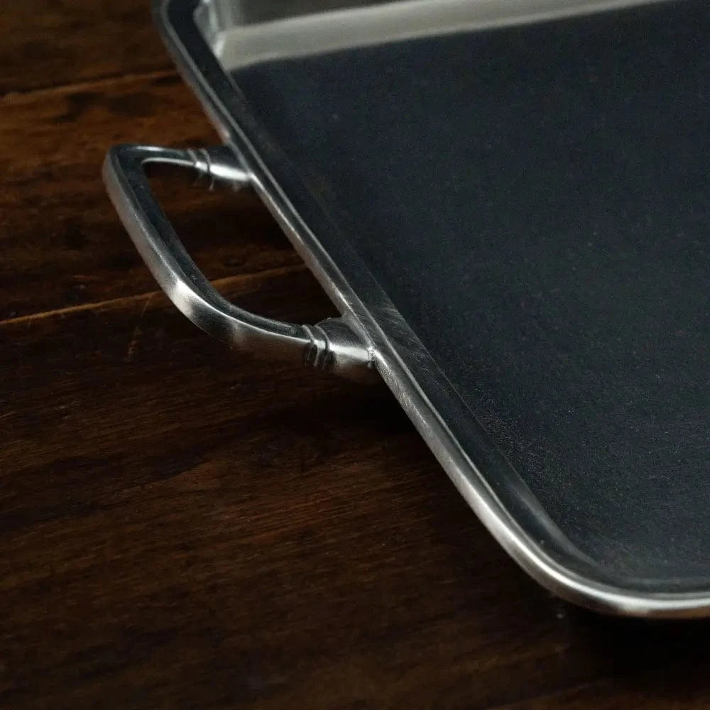 Italian Pewter Tray | Large