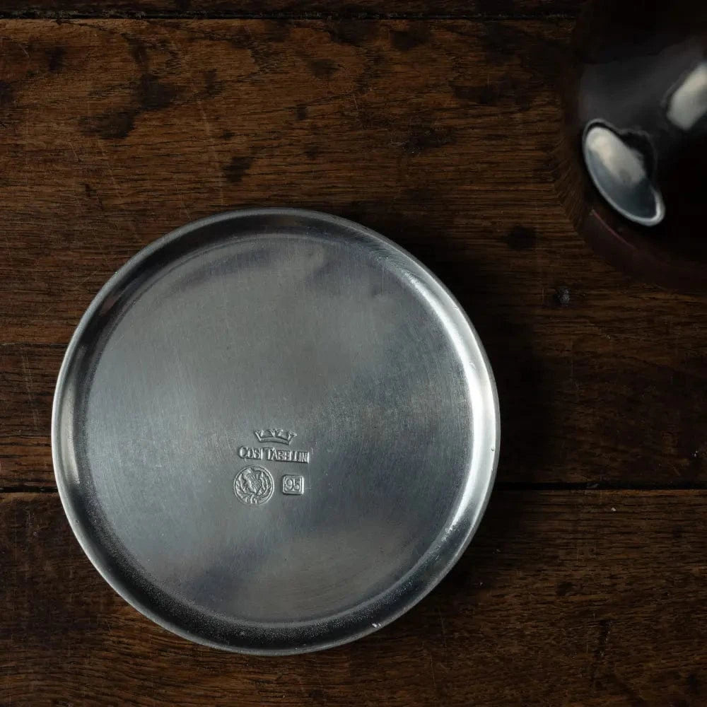 Italian Pewter Wine/Candle Coaster