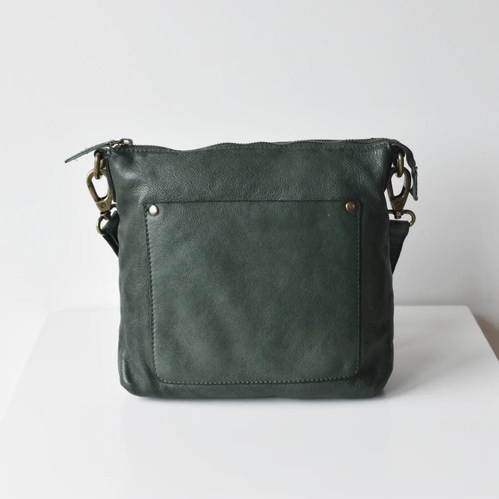 Jackie Crossbody Bag Green Back