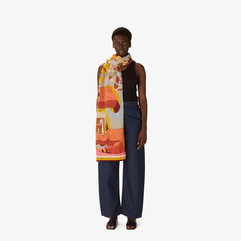 Jardin | Yellow Scarf