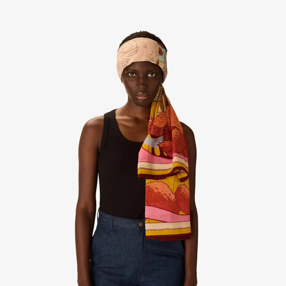 Jardin | Yellow Scarf