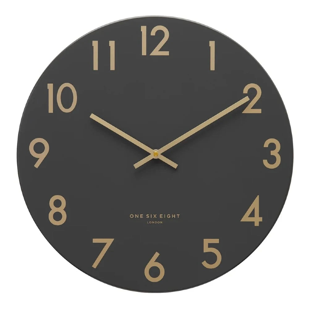 Jones Charcoal Clock | 60cm
