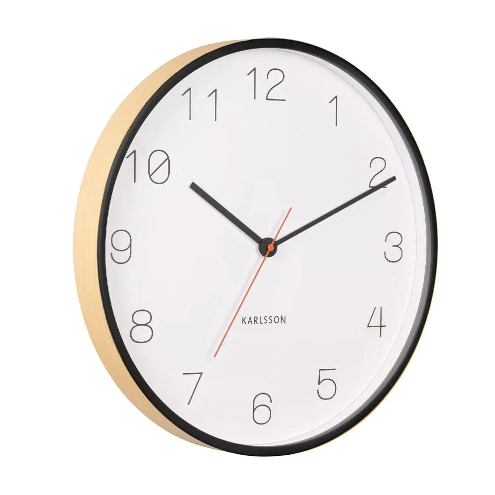 Joy Wall Clock | Black