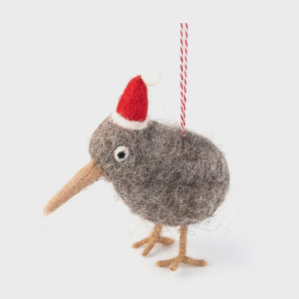 Kiwi Kirsty Felt Decoration