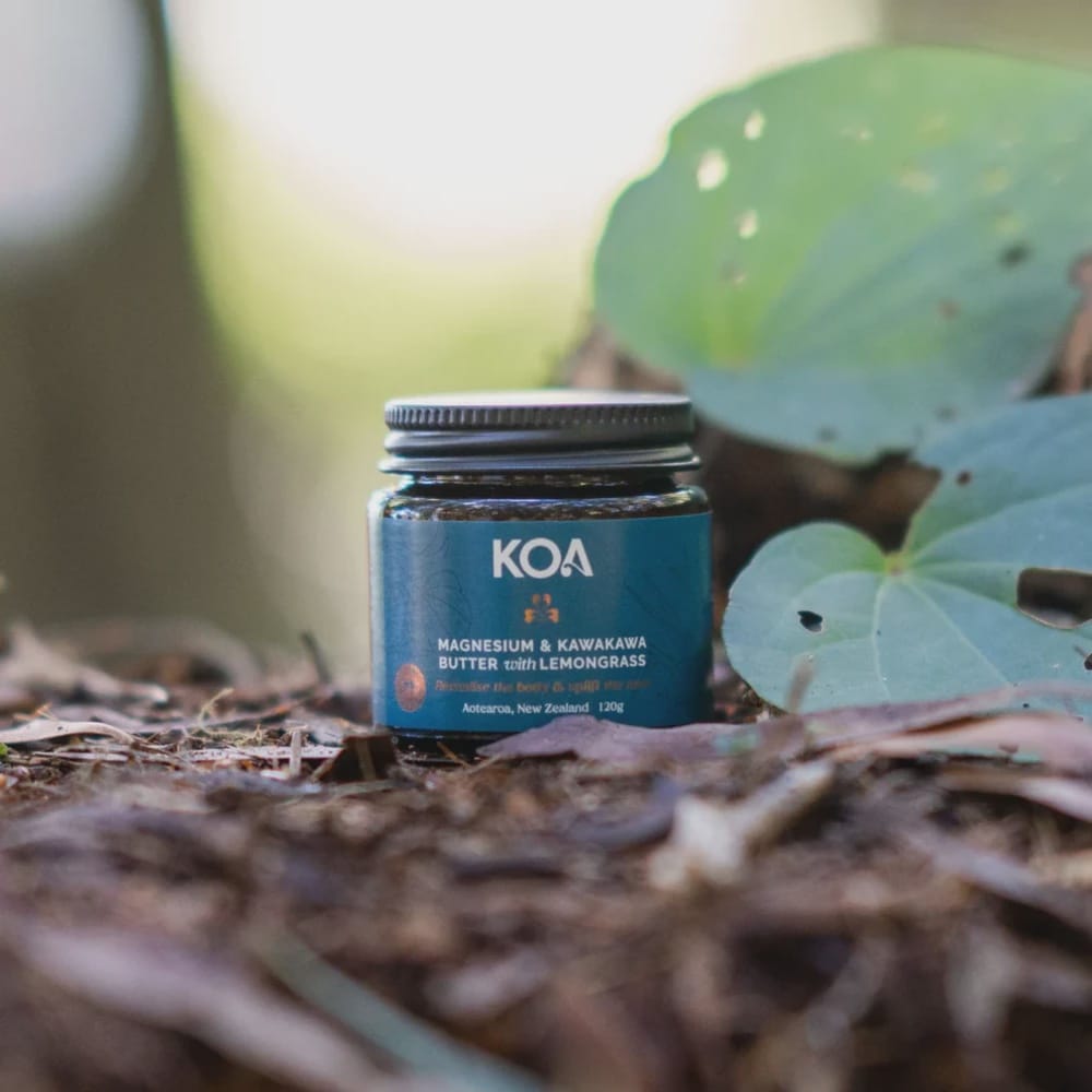 Magnesium & Kawakawa Butter with Lemongrass