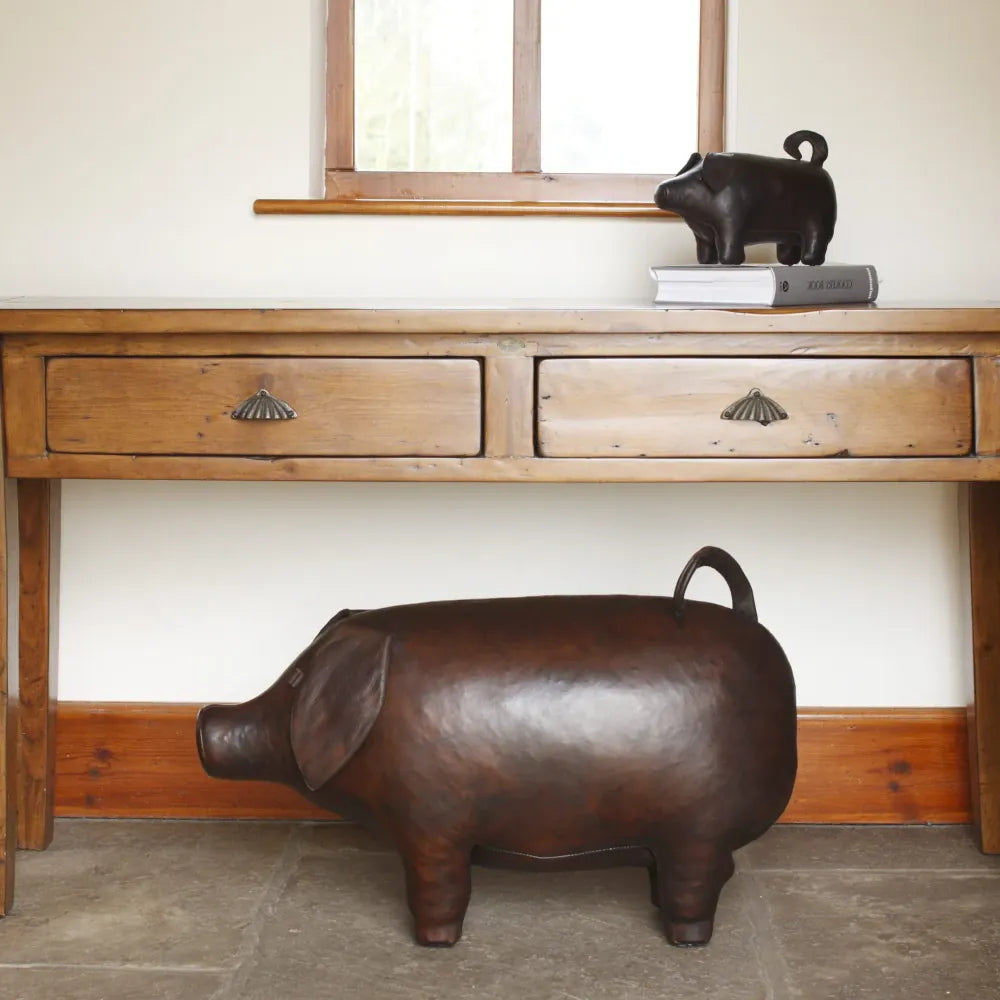Leather Animal | Large Pig