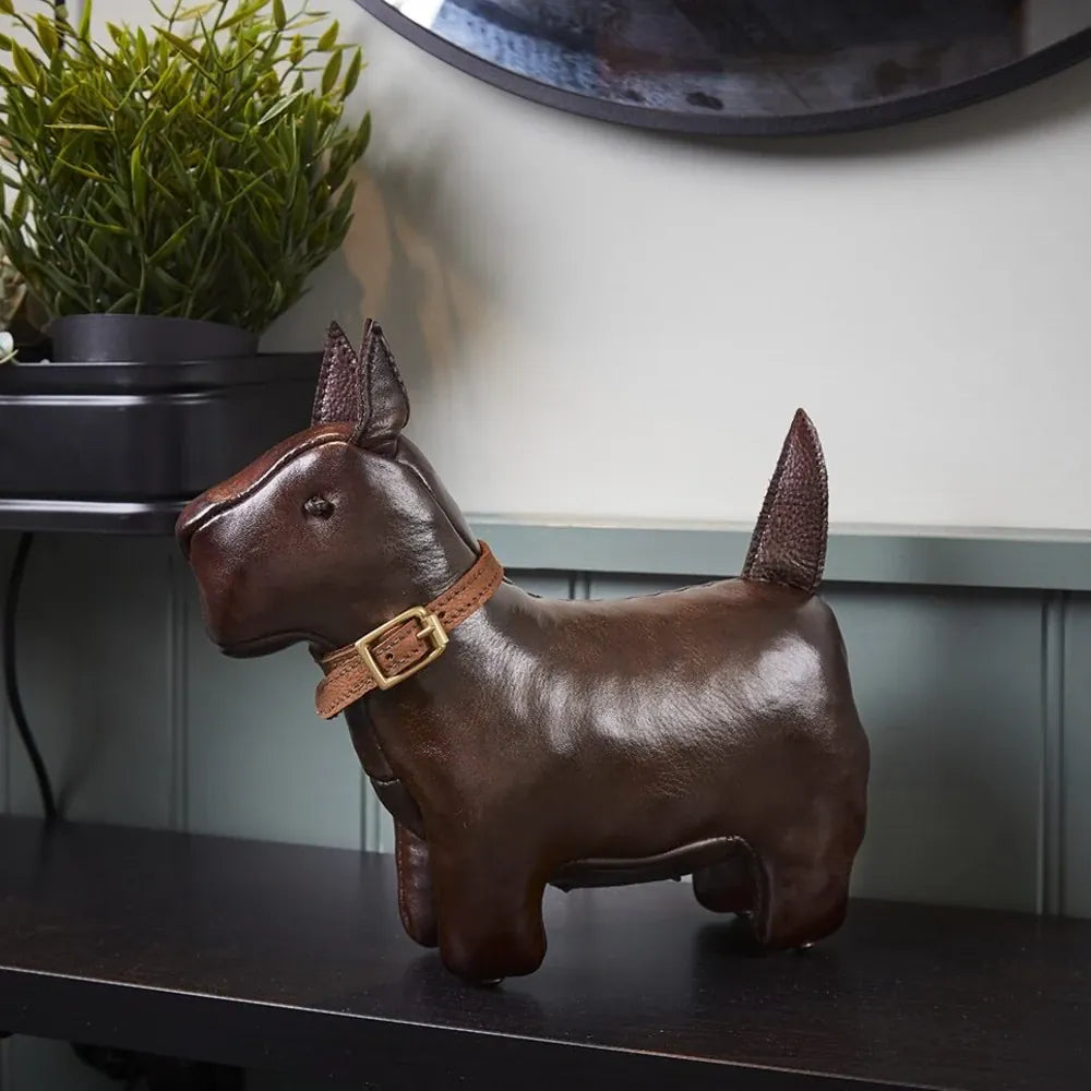 Leather Animal | Mini Terrier